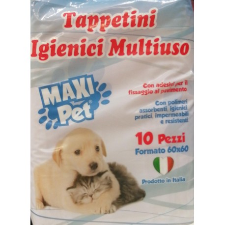 Tappetini igienici multiuso Maxi Pet 10 pz