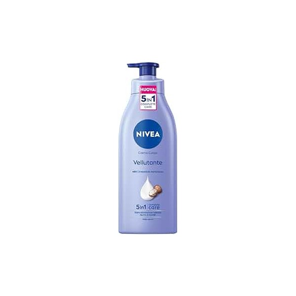 Nivea crema corpo vellutante  pelle secca con dispenser 500ml