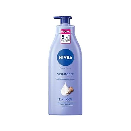 Nivea crema corpo vellutante  pelle secca con dispenser 500ml