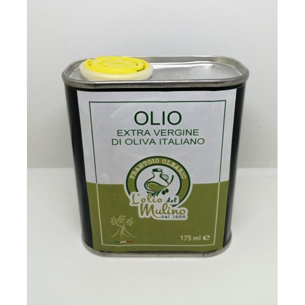 Olio Extravergine di Oliva 175ml Lattina Rettangolare